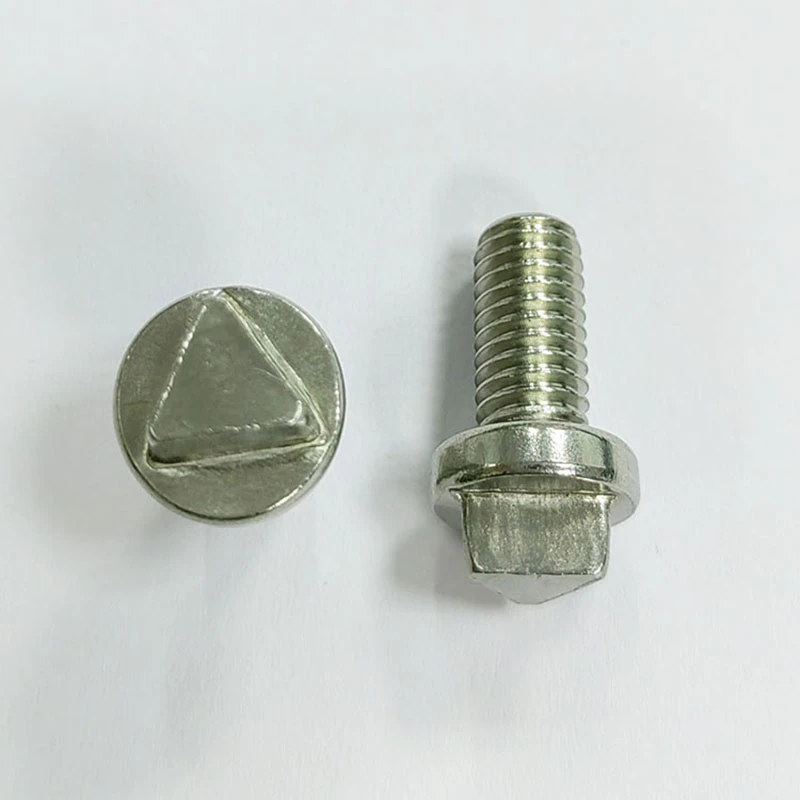 Triangle head security screw 4 Triangle head security screw 4