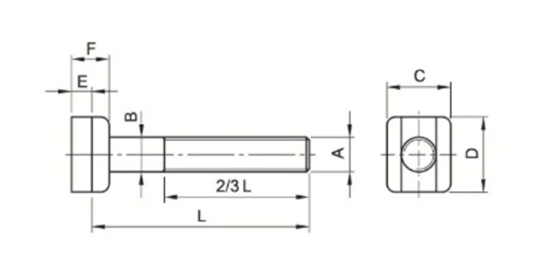 T-Slot Bolts 1 T-Slot Bolts 1